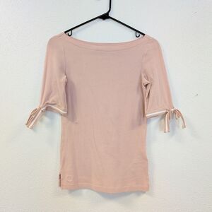 Ralph Lauren Light Pink Short Sleeve Top